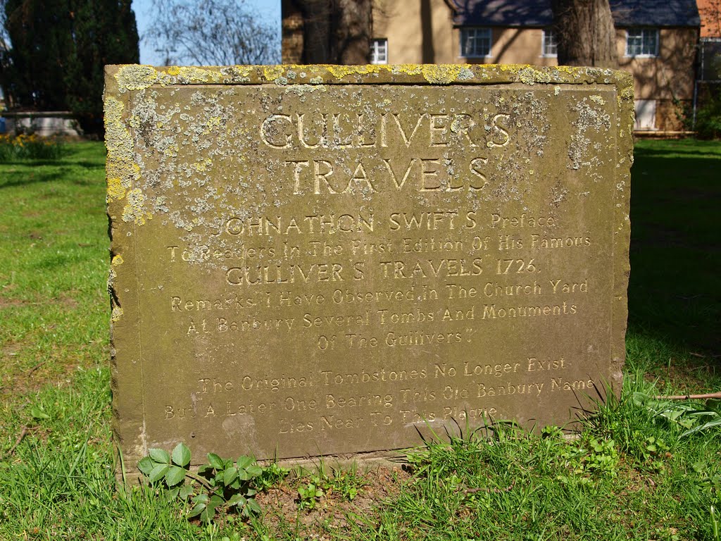 Jonathan Swift of Gullivers Travels fame, found the name Gulliver on a tombstone here and used it for the name of his hero.