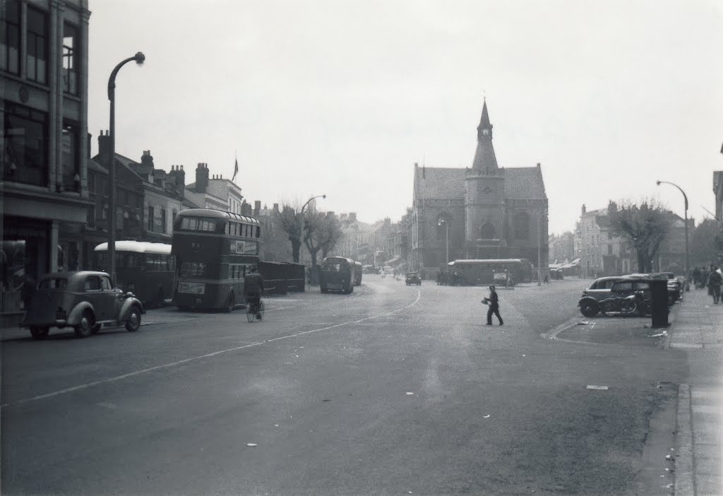 Banbury Town Hall, Bridge Street, Banbury, England, 1954