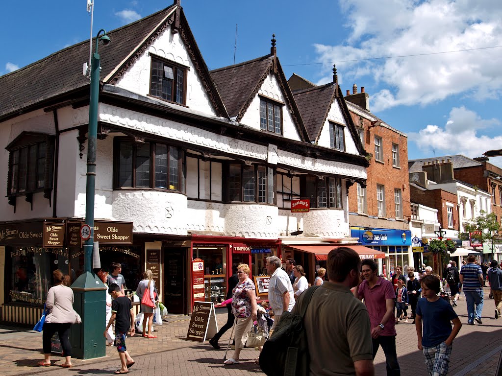 The (disputed) original Banbury Cake shop on the High Street, Banbury