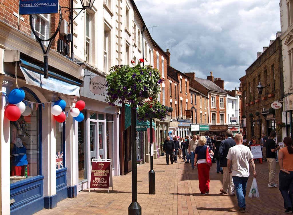 Parsons Street looking east towards the Cornmarket