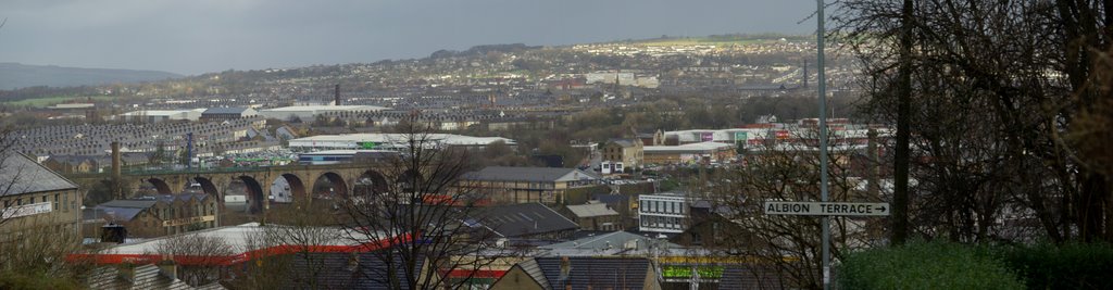 Burnley Panorama from Albion street