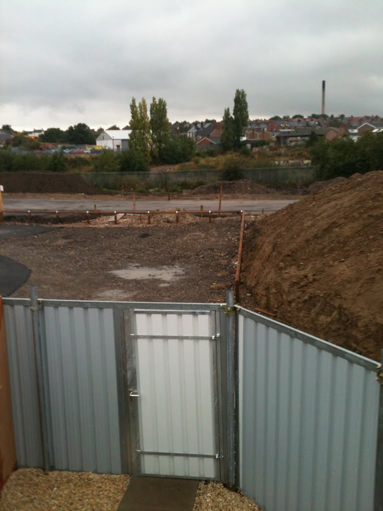 Old Polar Ford housing estate during construction 3
