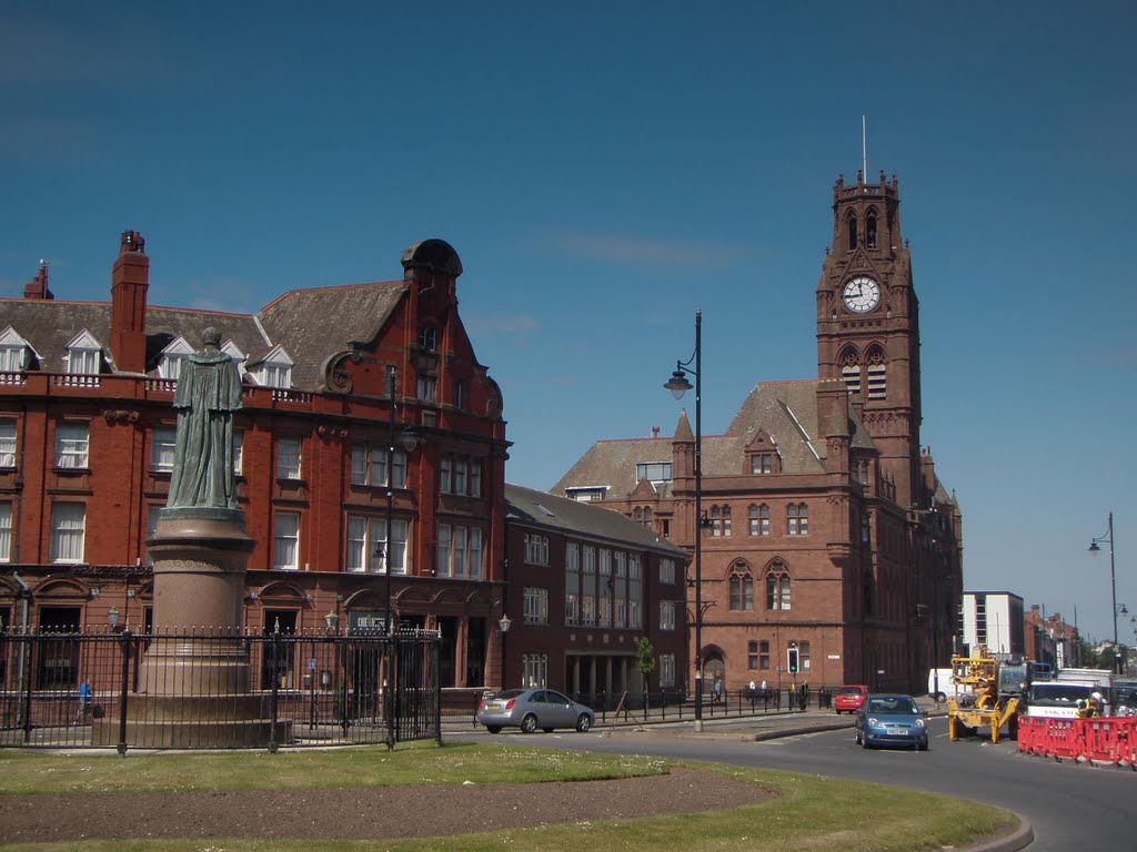 Barrow-in-Furness town center, 2010.06.17