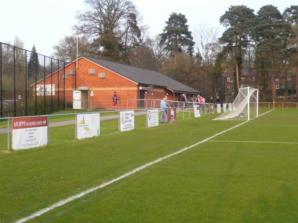 Redding Way football ground (Knaphill FC)