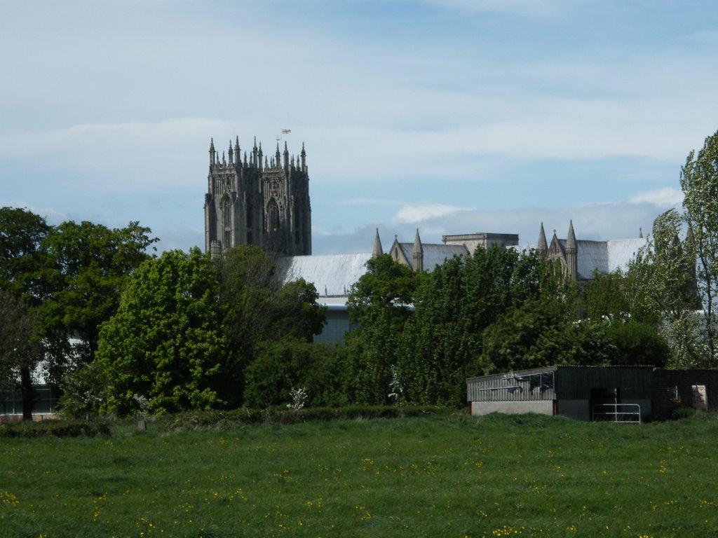 Beverley Minster from Spark Mill Lane