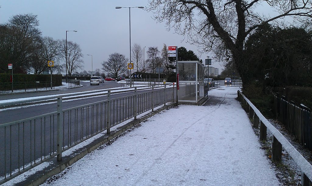 snow  at Bedford