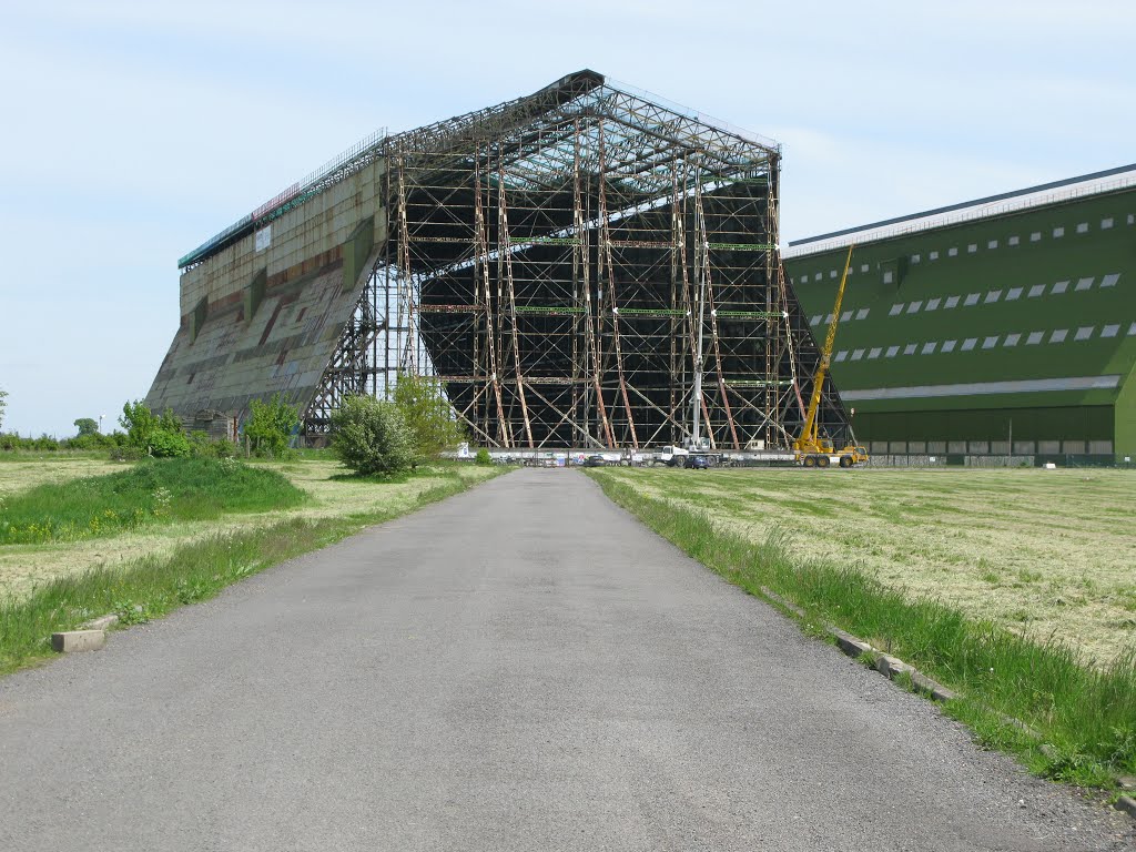 Cardington Airship Hanger - Reconstruction 2013