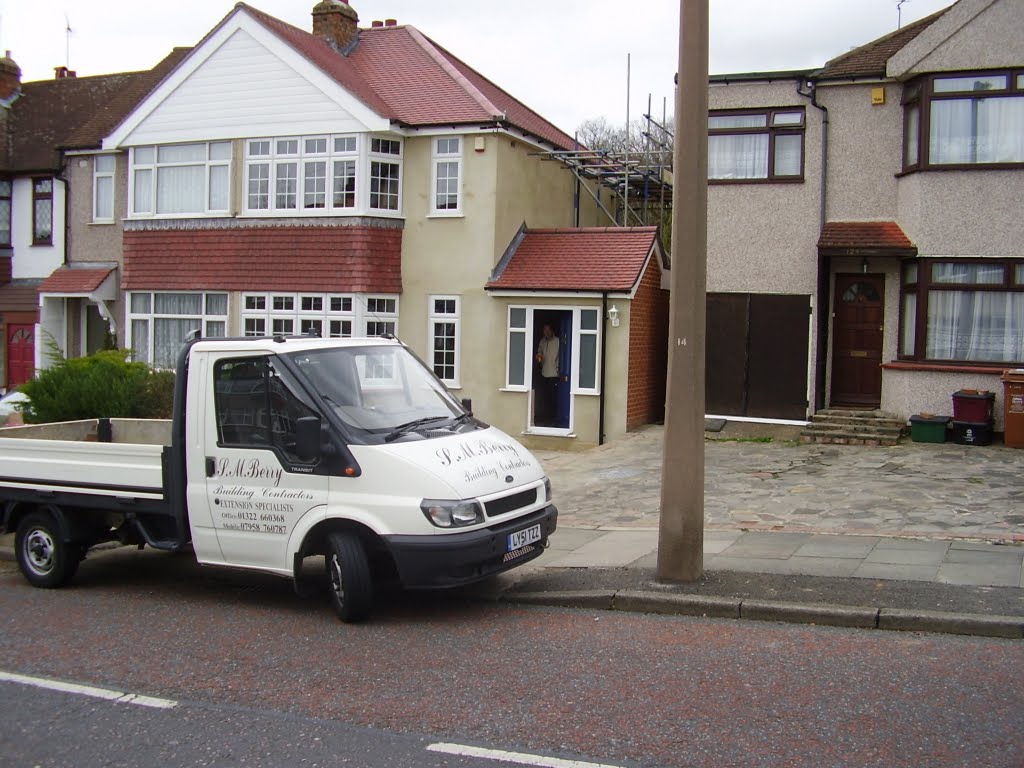 Extension in Bexley, Kent by S M Berry Building Contractors Ltd