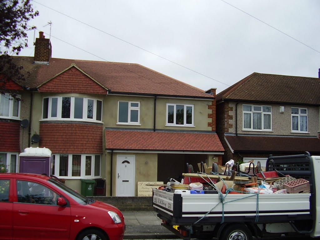 Extension in Albany Park, Sidcup, Kent by S M Berry Building Contractors Ltd