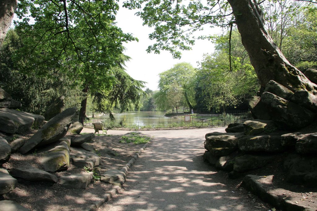 Birkenhead Park, Climbing Rocks.