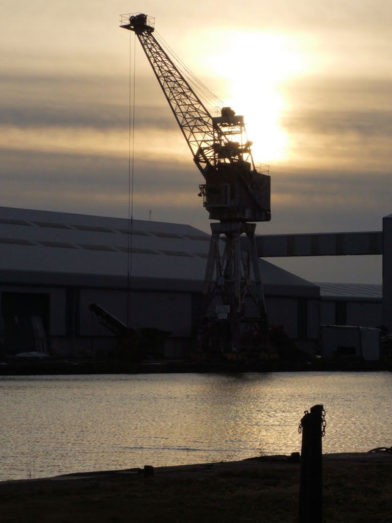 One of the few Cranes still working.