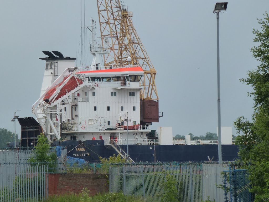 The Arrow In Bidston Drydock.