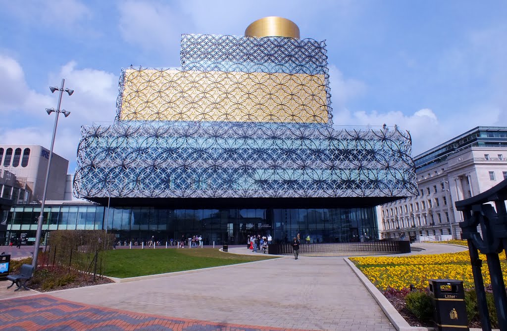 New Birmingham Library,West Midlands,Uk.March 2014.