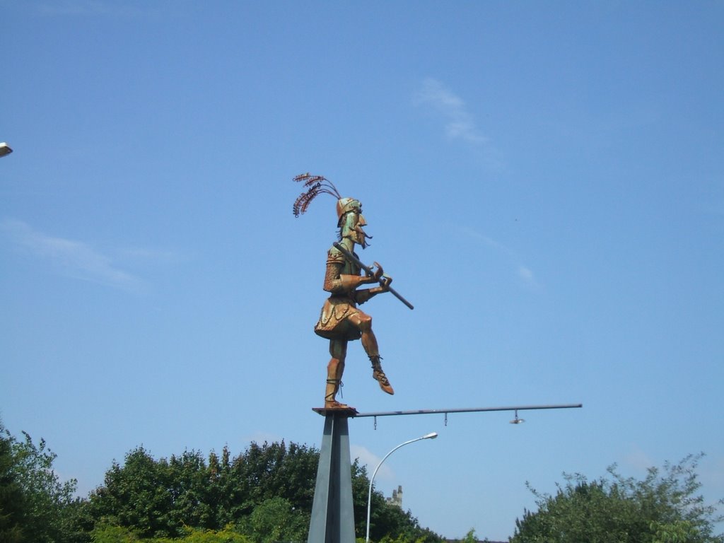 Ladywood Birmingham Statue of Blondin