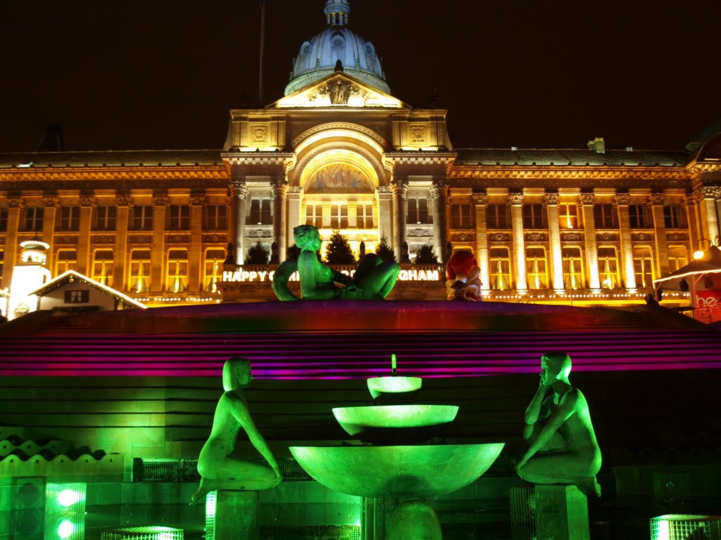 Birmingham Council House at Night