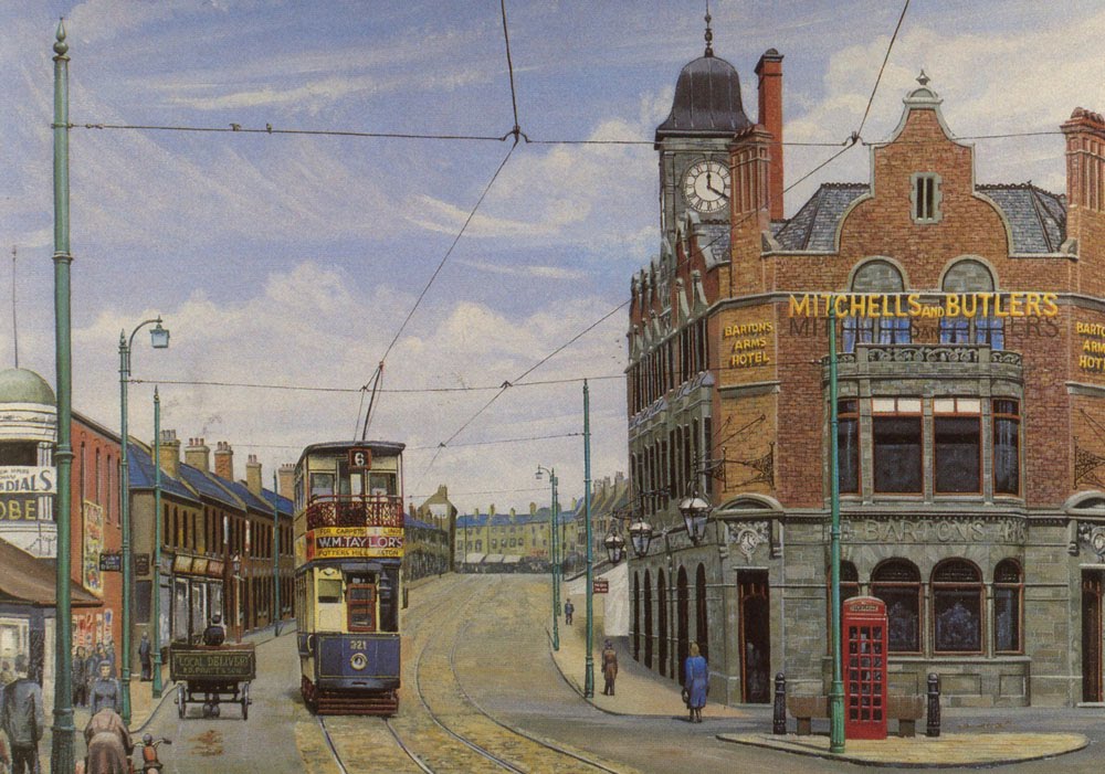 Bartons Arms 1939 (Old Postcard) [Grade II* Listed Building]