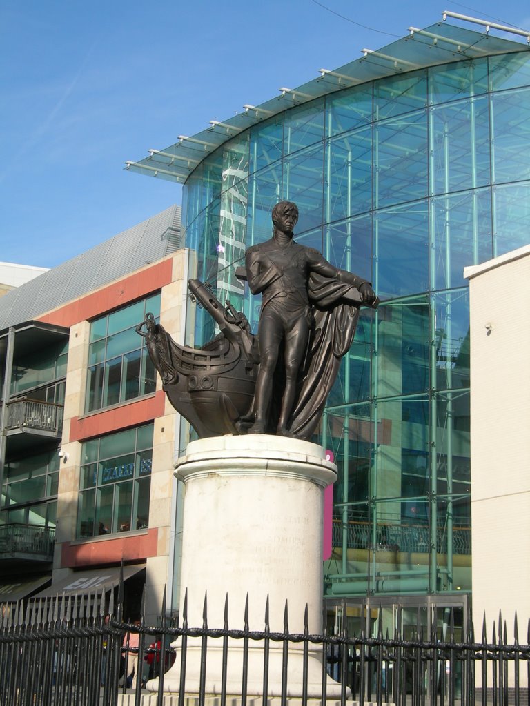 Statue of Lord Nelson in The Bullring