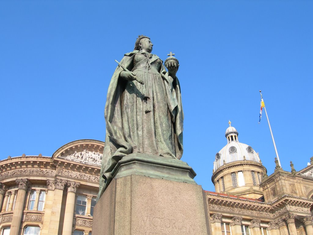 Queen Victoria at Victoria Square. Birmingham