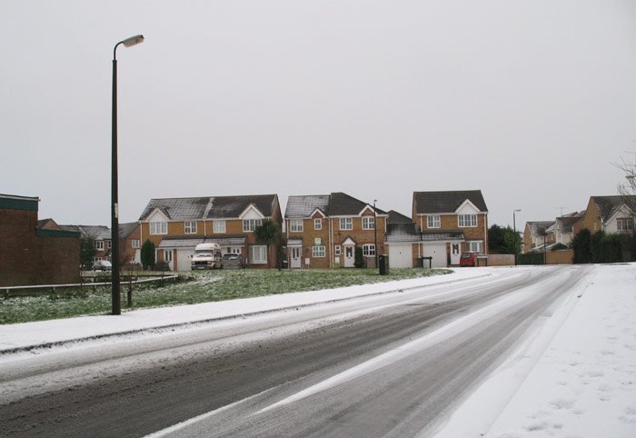 Snow in Sandy
