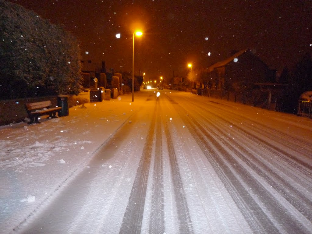 St. Neots Road Sandy,  UK. Winter 2009