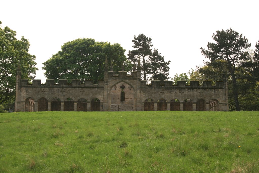 Bishops Park Deer House From River Bank (Gate Side)