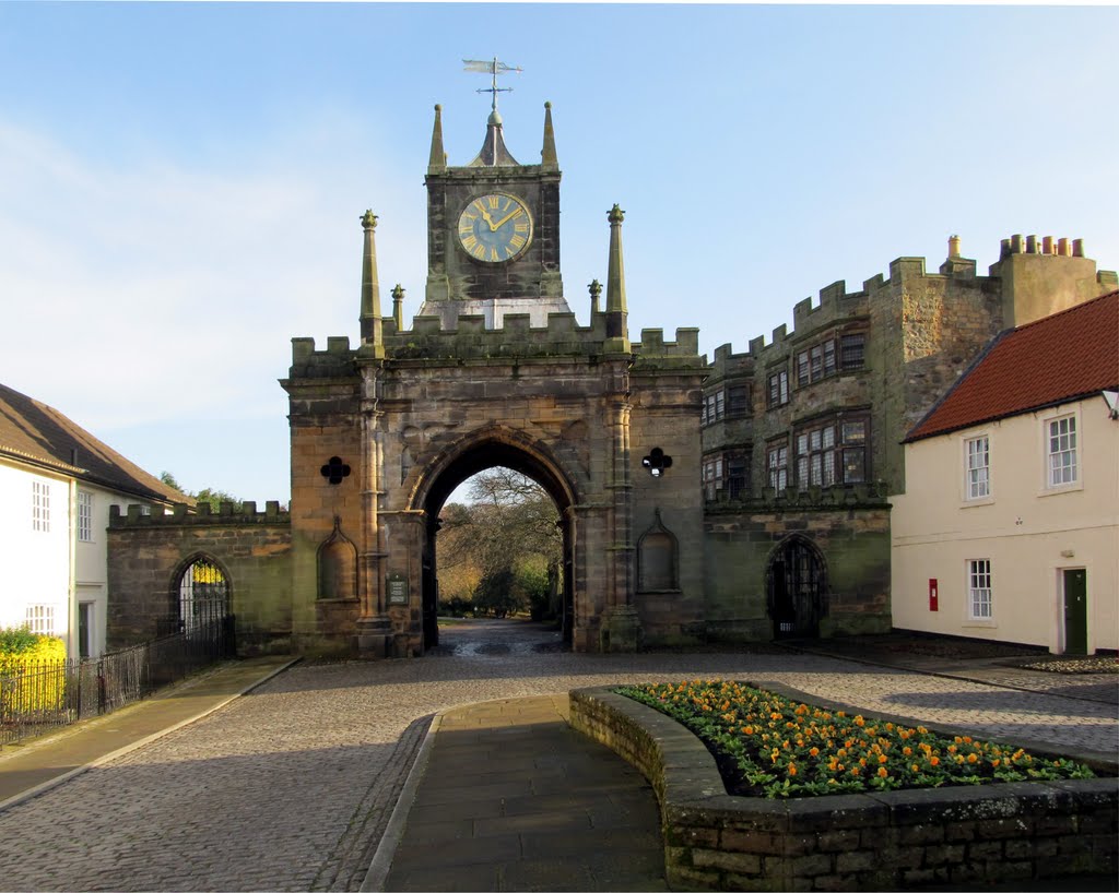 Entrance to Grounds of Auckland Castle