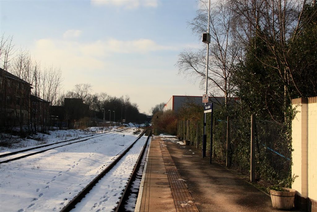 Bishop Auckland Railway Station End of Line