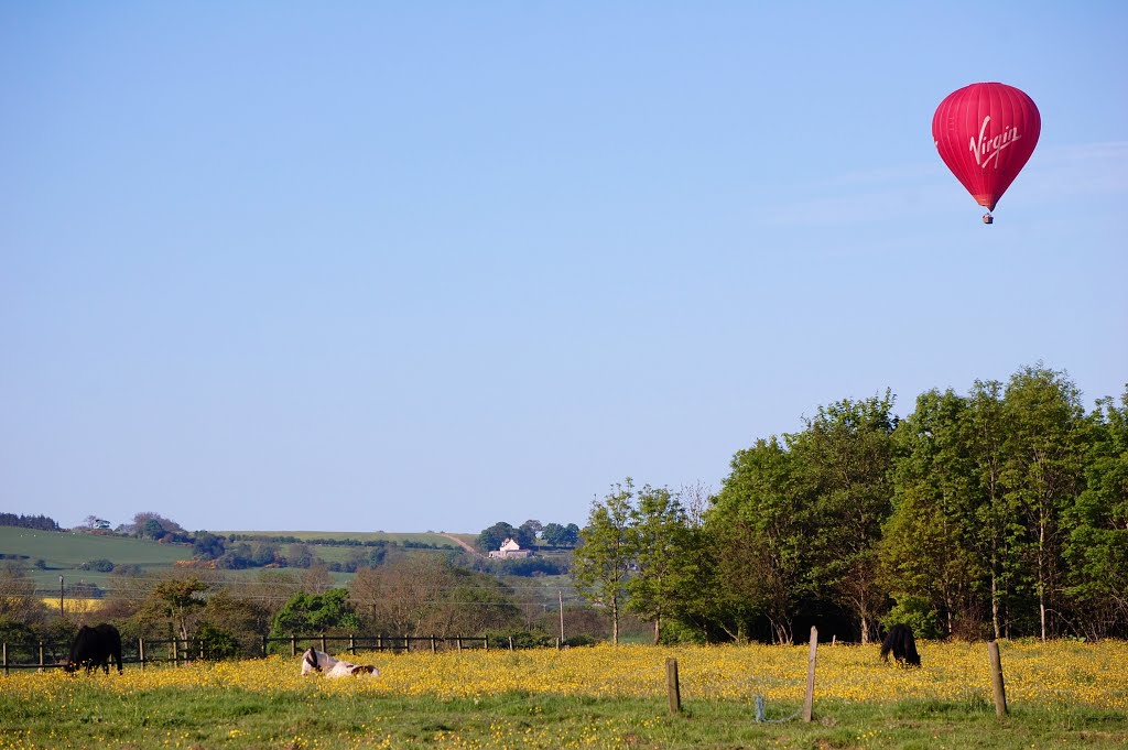 Above Tindale Crescent as seen ITV News and Weather 05-07-2013