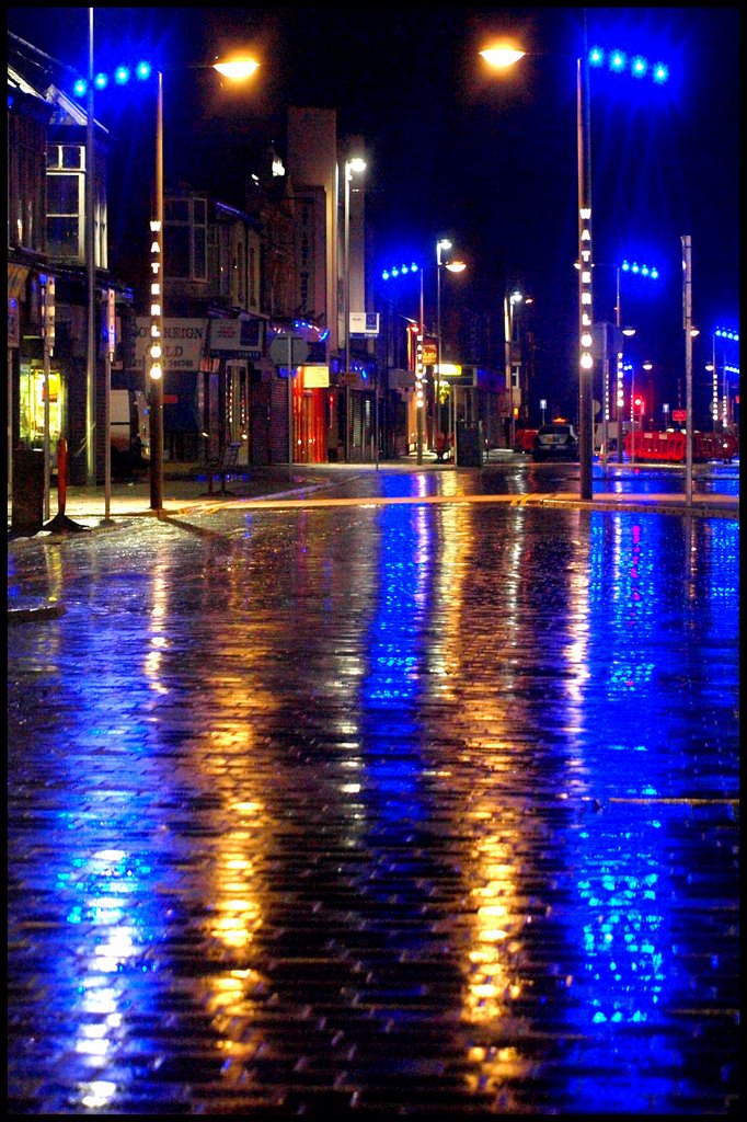 THE BLUES WITH A BIT OF RED AND YELLOW