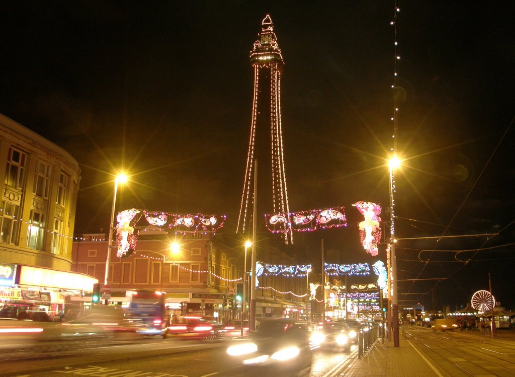 Blackpool Tower at Night