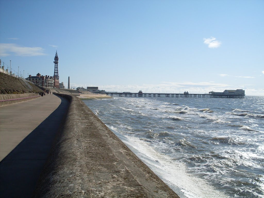 Blackpool, Irish Sea.