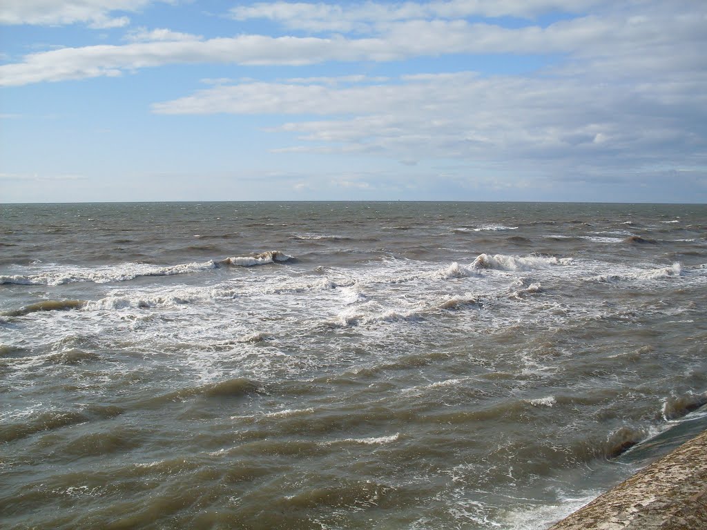 Irish Sea. Blackpool.