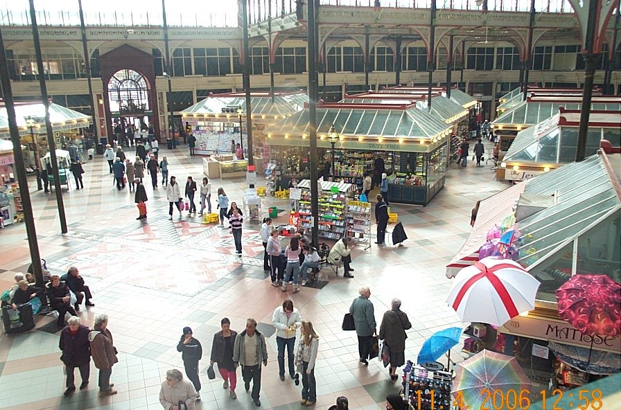 Bolton Market Hall as it was