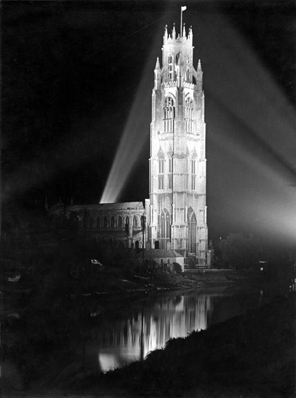 The Stump - Floodlit after WW2