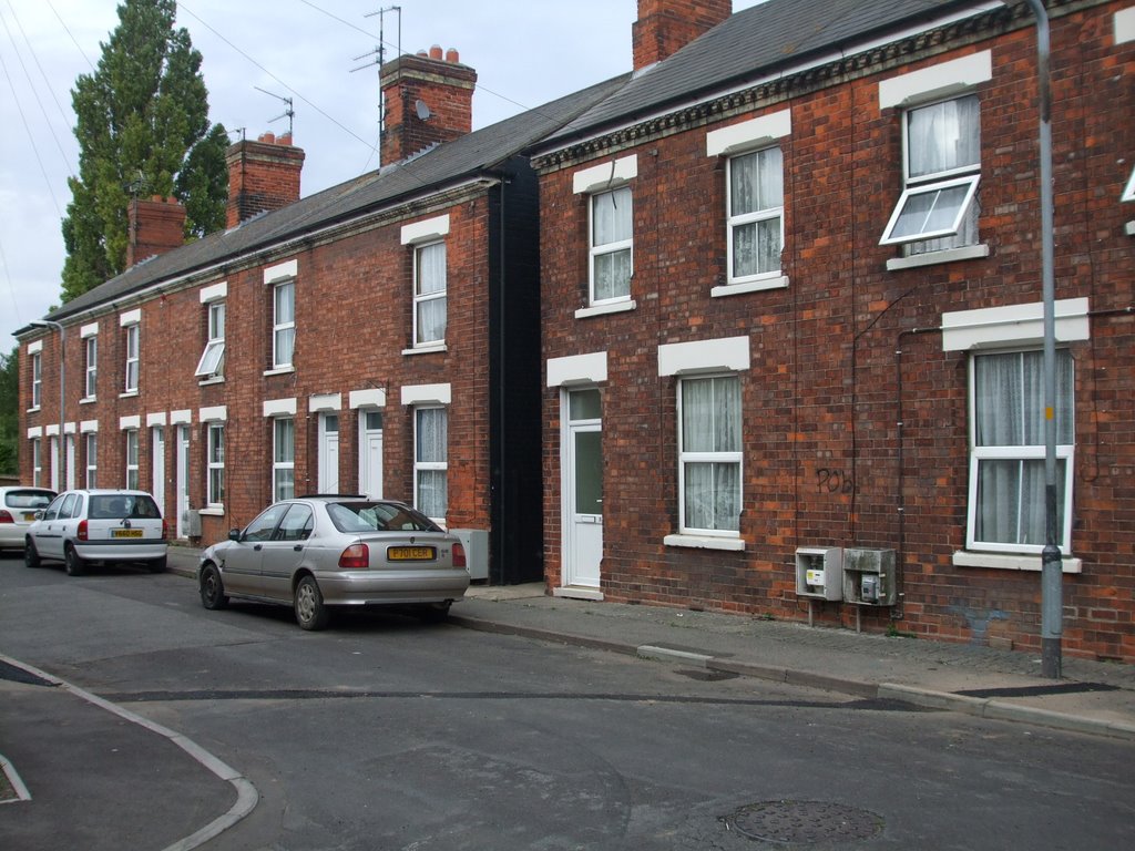 Typical street in Boston Lincolnshire