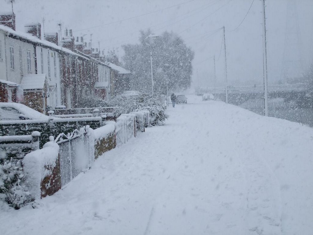 Snow storm in Boston