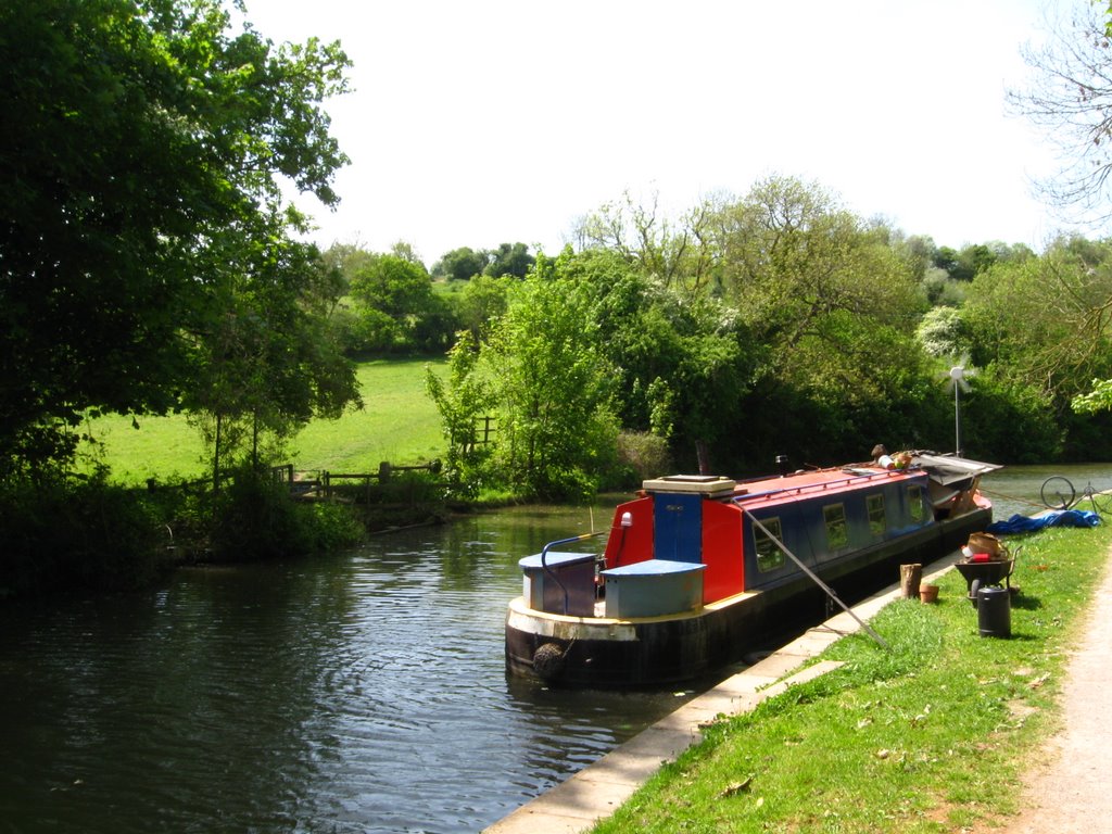 The Kennet and Avon Canal near Bradford on Avon