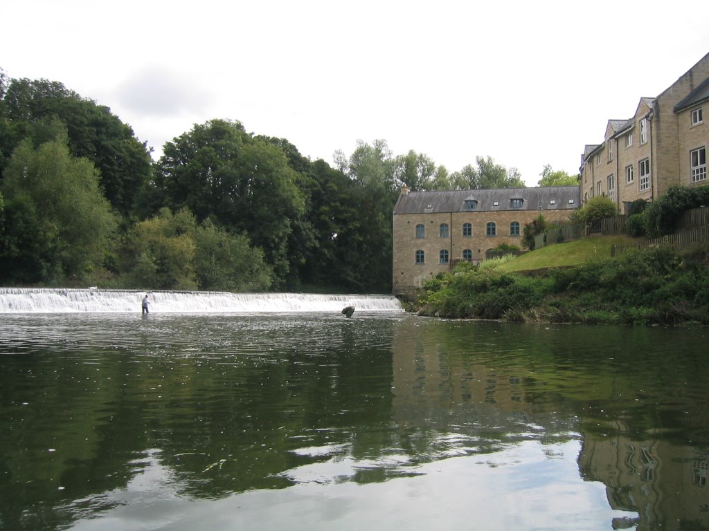 Weir on River Avon