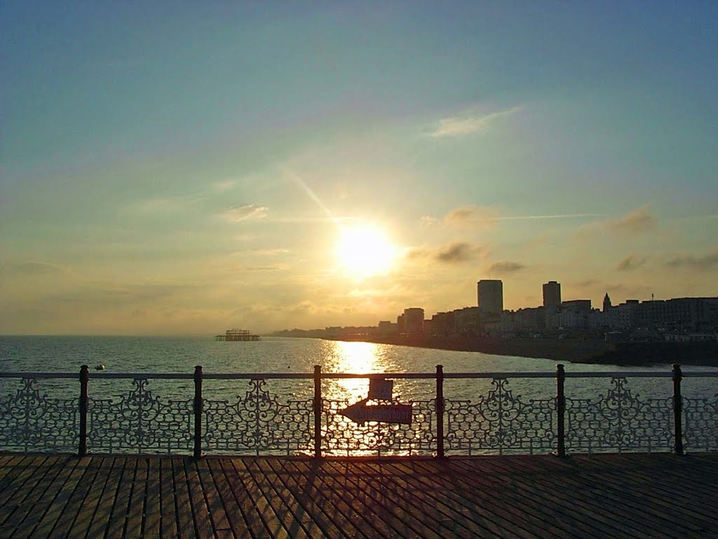 Sunset over Hove/