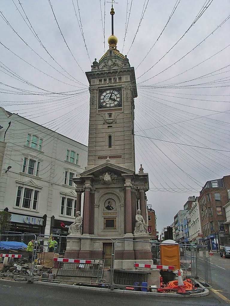 Gulls can,t Flock ! On our old Clock.