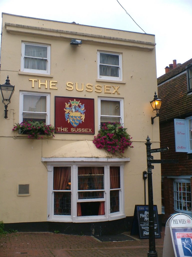 back of The Sussex bar