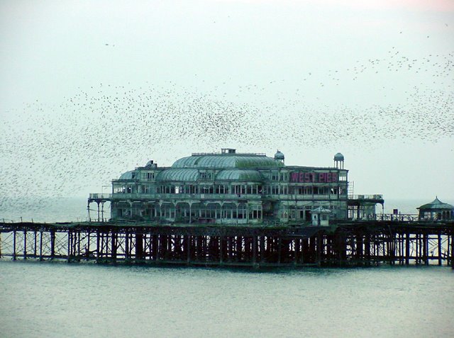 West Pier day before it burned