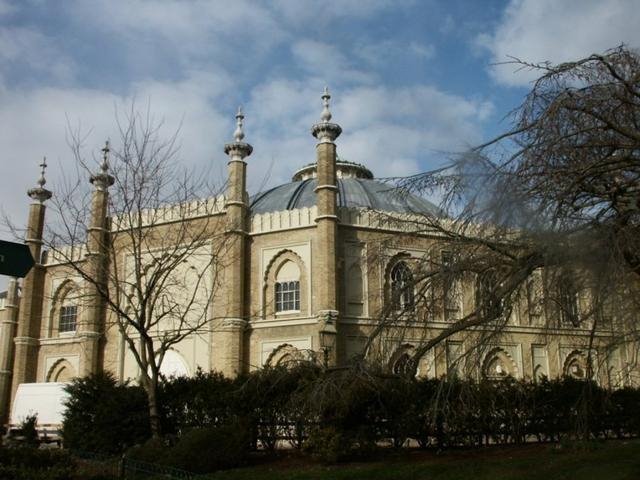 Brighton United Kingdom - The Royal Pavilion Brighton Διακοσμημένο με την Κινεζική κουλτούρα