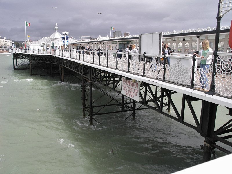 Brighton Pier view #1.