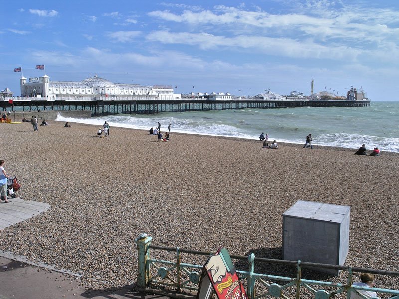 Brighton Pier view #2.