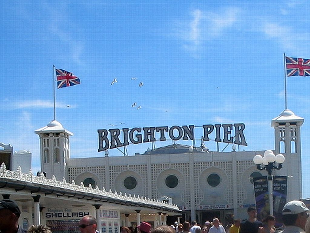Wejście na Molo Brighton Pier