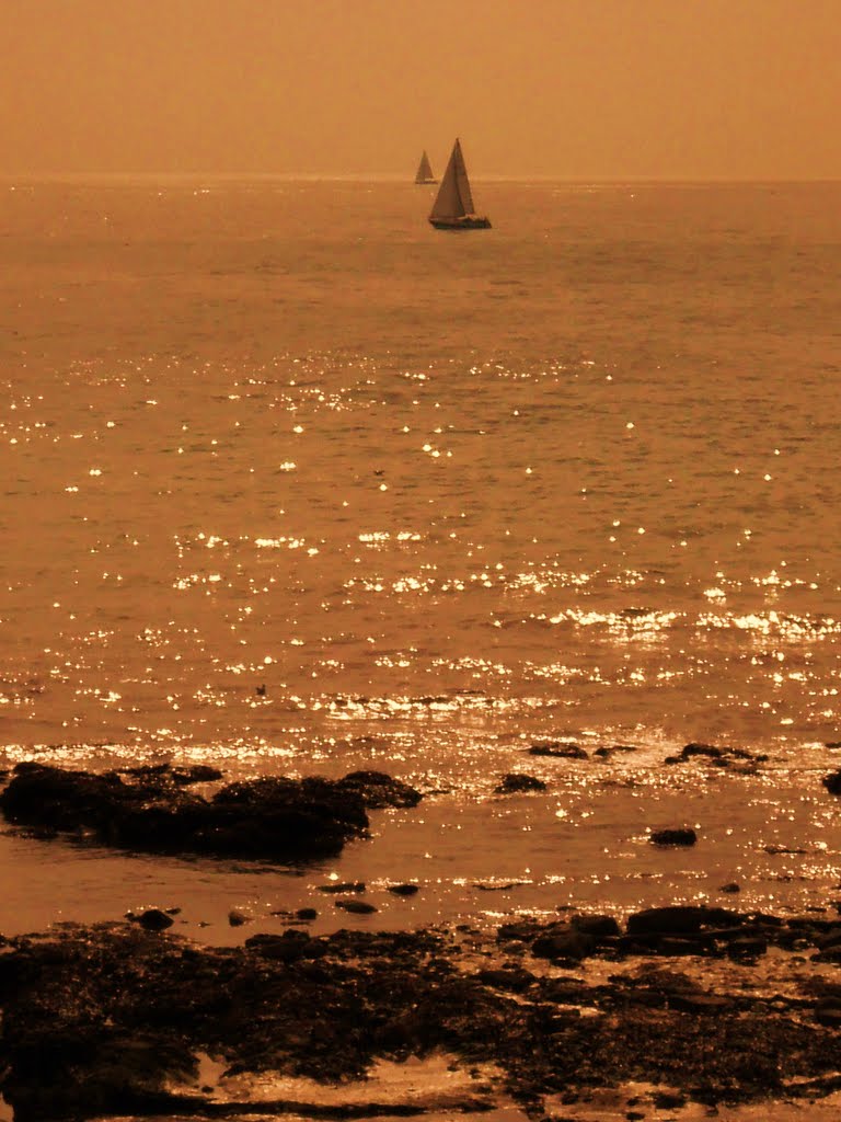 západ slnka nad Atlantikom - sunset over the Atlantic