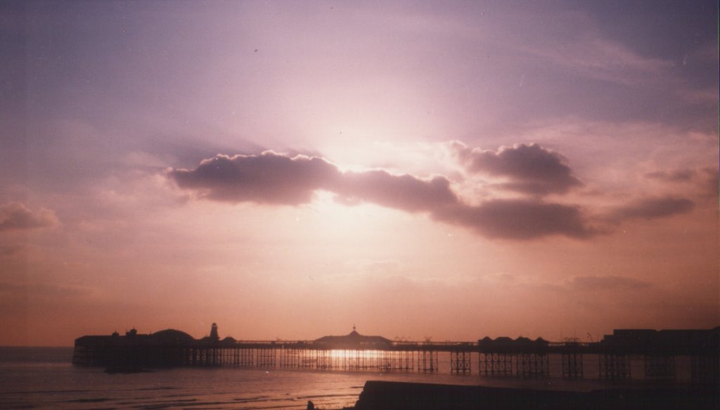 Brighton Pier winter 1986