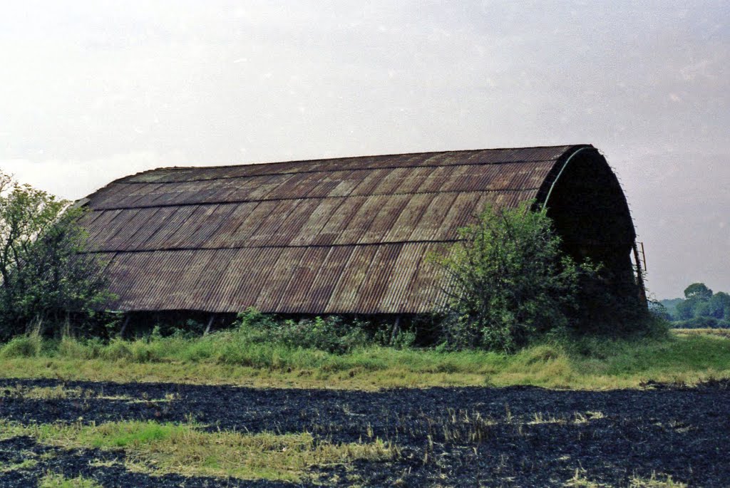 Battle of Britain aircraft hanger near Brentwood (Sept 1980)