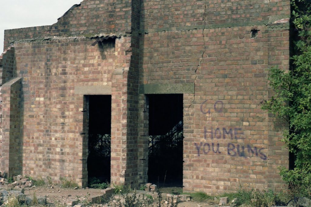 Battle of Britain aircraft hanger near Brentwood (Sept 1980)